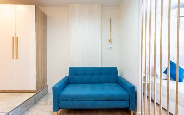 Morent s dizaynerskim remontom v ZHK «Frukty» Apartments