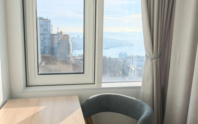 Квартира в центре города с видом бухту Золотой рог