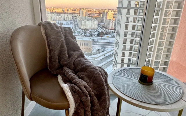 Апартаменты с самыми красивыми закатами в Минске