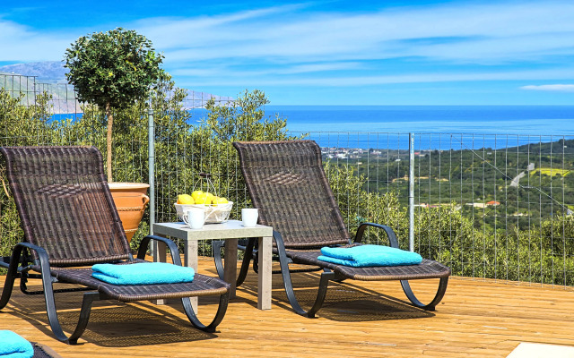 Вилла Cretan View Heated Pool