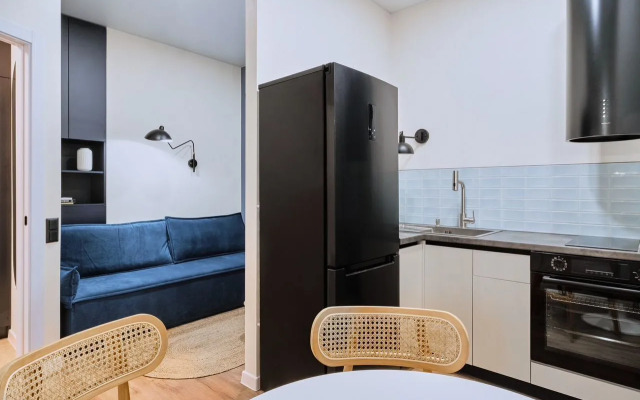 Квартира дизайнерская евродвушка с видом на реку