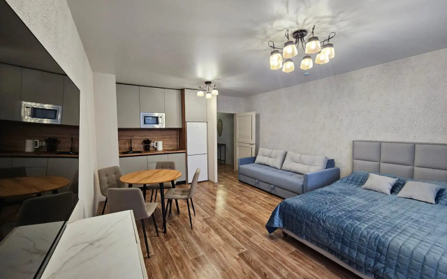 Квартира Современная студия с видом на Енисей