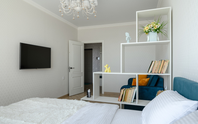 Green FOX s sovremennym remontom v ZhK Lotos Park Flat