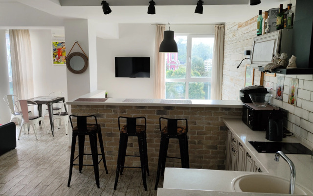 Апартаменты Лофт с Прекрасным Видом у Моря