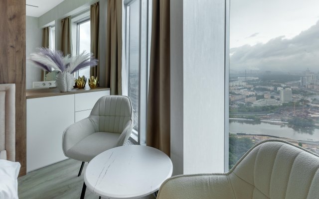 Апарт-отель Студии с панорамным видом в Москва-Сити