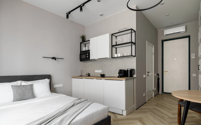 Апартаменты 'GREY LEVEL - FLATPORT' рядом с Москва-Сити