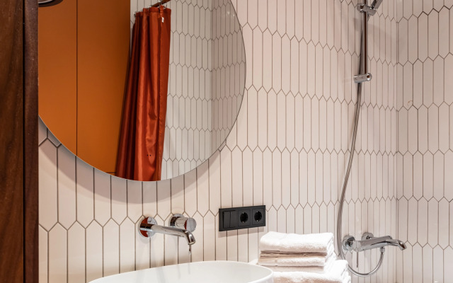 Квартира Moscow Deluxe Apartments ВДНХ Family Suite