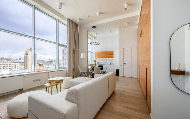 Апартаменты Стильный видовой апартамент в центре Москвы