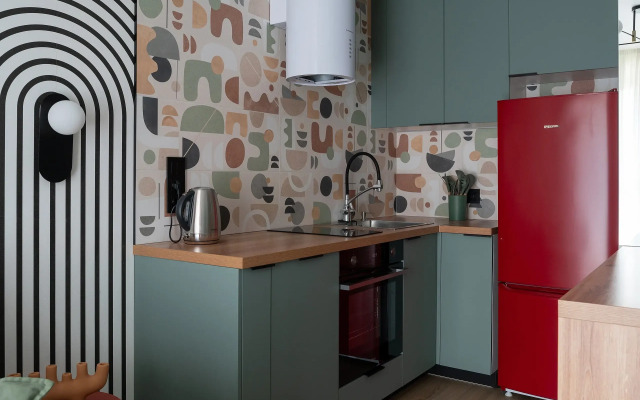 Апартаменты Дизайнерские Real с одной спальней