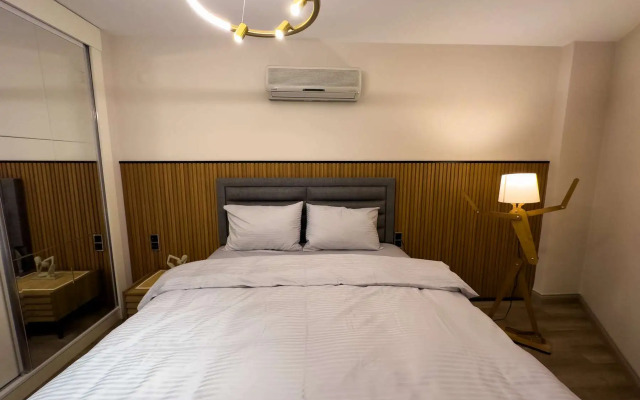 Апартаменты 2+1 Qoople Begonia в 20 метрах от моря