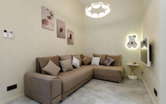 Апартаменты Пентхаус с отдельной спальней и ванной king-size