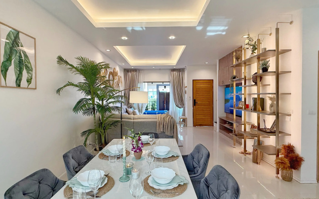 Частный дом Таунхаус Cozy Family Townhouse 3bdr