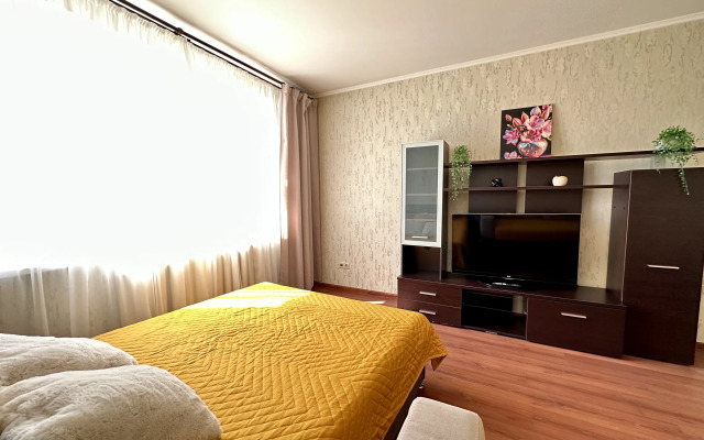 Aktiniya, Ryadom s TTS Mikhaylovskiy Apartments