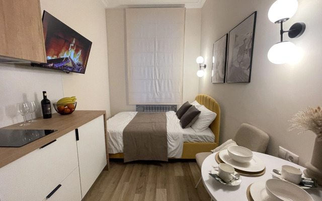 Апартаменты Дизайнерская Студия в Центре Столицы