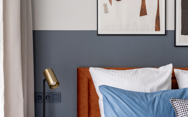 Квартира с Дизайнерским Интерьером с Террасой на Берегу Невы