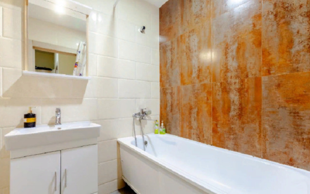 apartment in the historical center in a new building near the embankment