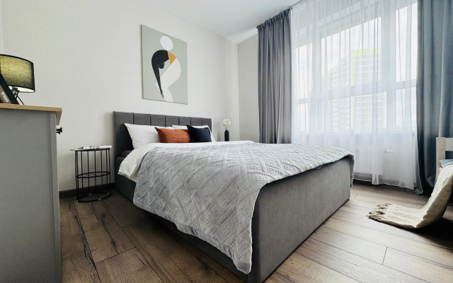 Апартаменты Новая просторная евротрёшка Atmosfera Sna у Набережной