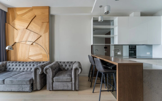 Апартамент на 63 этаже с видом на башни