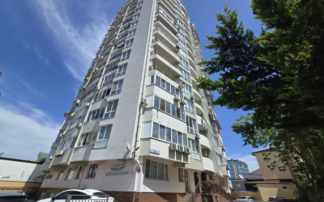 S shikarnym, panoramnym vidom na more Flat