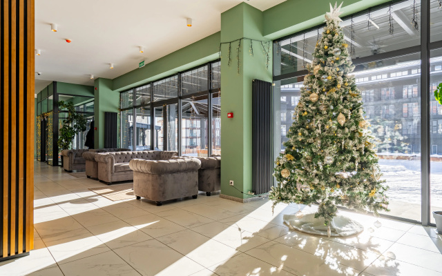 Apartamenty Prostornye apartamenty s 2 spal'nami i 2 vannymi v zdanii NEO ski-in/ski-out Novyj Gudauri