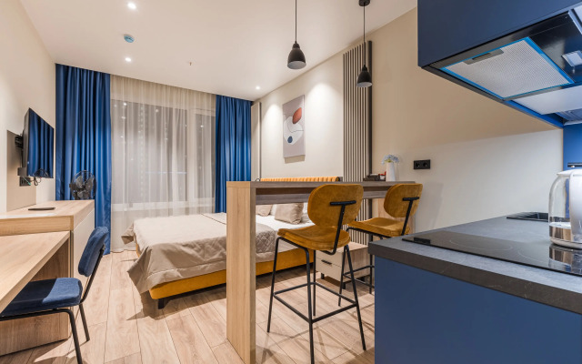 Апартаменты Современная студия у метро ладожская