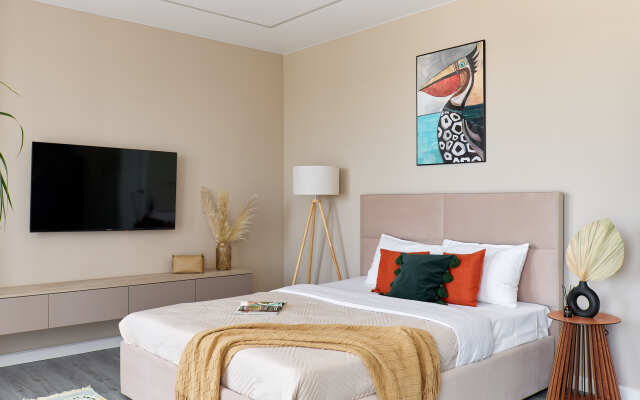 Апартаменты Комфорт-класса сети VIZIT с панорамным видом на город