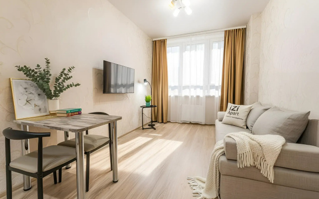 Апартаменты 2 к. iZi Apart рядом с аквапарком. ЖК Зенит