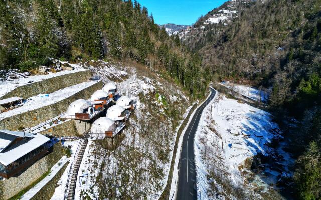 Kaledome orman evleri Glamping