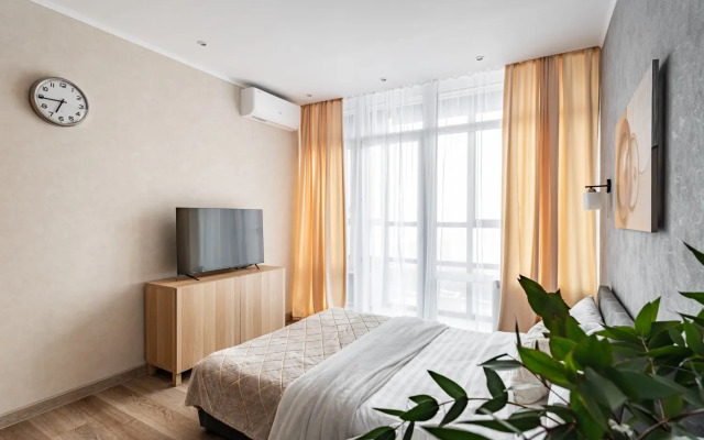 Svetlaya Studiya Ryadom S Metro Nizhegorodskaya Apartment