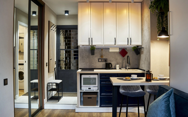 Studiya Delyuks Belorusskaya Flat