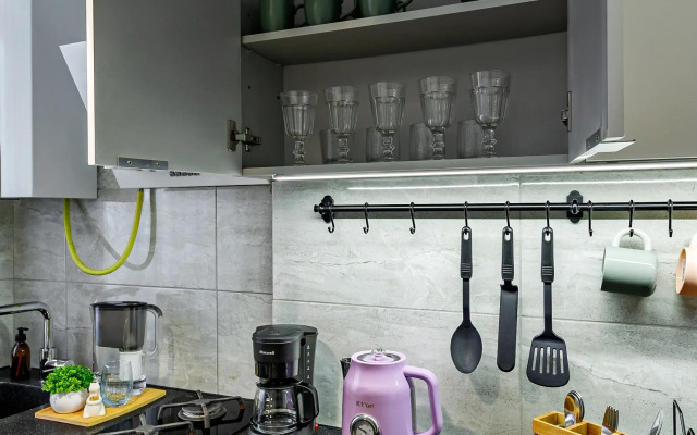 Апартаменты Belorusskaya railway station cozy apartment with parking