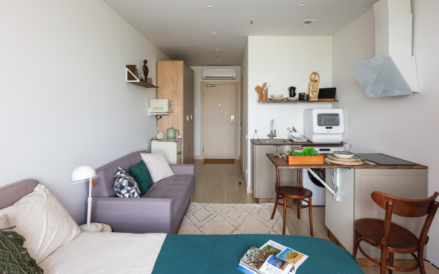 TWO CITIES Tekhnopark U Ostrova Mechty Apartments
