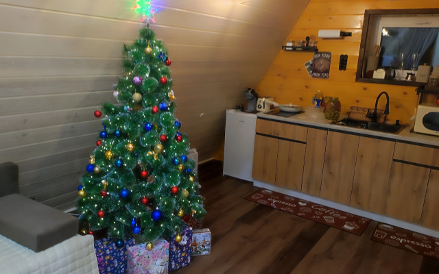 Частный Дом А-фрейм с банным чаном