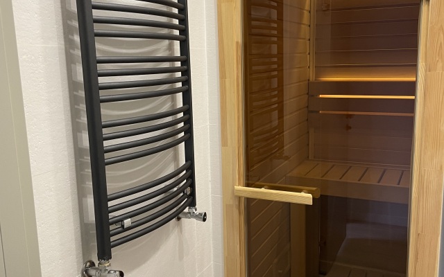 Квартира Уютная квартира в центре с сауной и джакузи