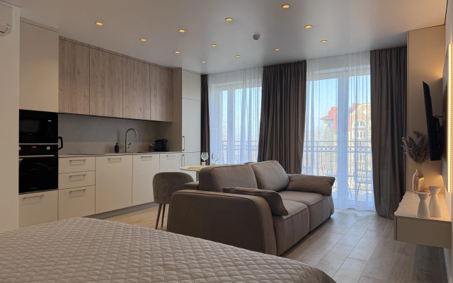 Апартаменты 39kvartir с видом на море