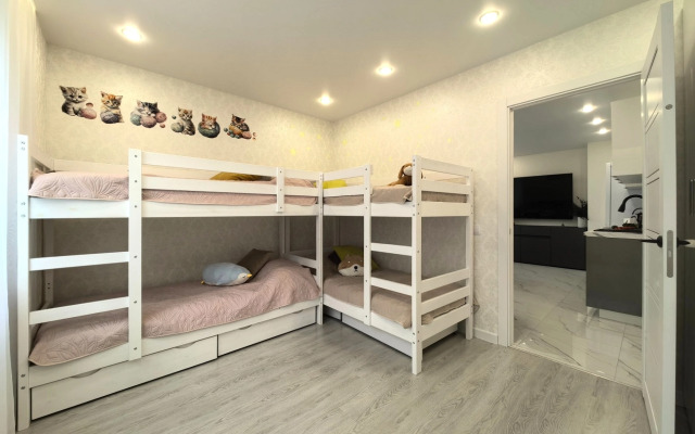 Квартира Уютная двушка для большой семьи с детьми