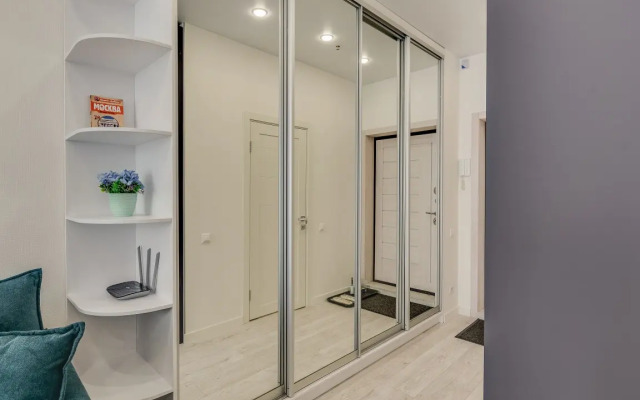 Apartamenty Predstavitel'skij Lyuks s Balkonom i Krasivym Vidom Business Apartments