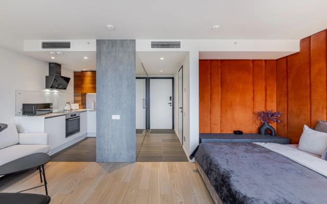 Апартаменты Видовая Orange студия Smart Host