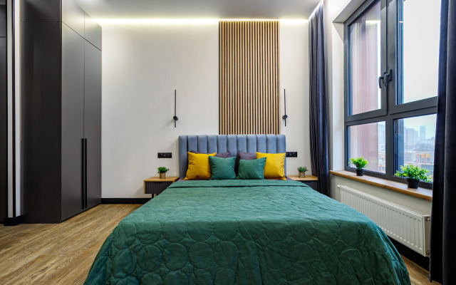 Квартира Стильная четырехместная студия в ЖК Сидней Сити