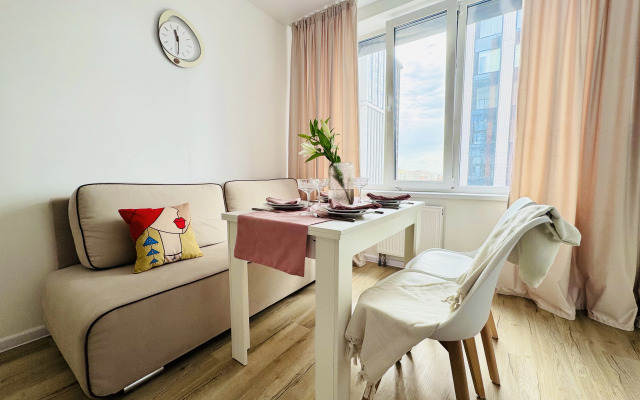 Svetlaya Yevrodvushka Atmosfera Sna V Delovom Tsentre Flat