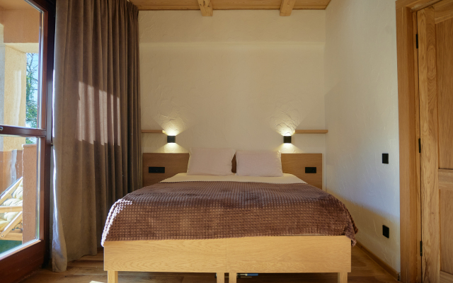 Апартаменты Дуплекс в стиле шале с сауной