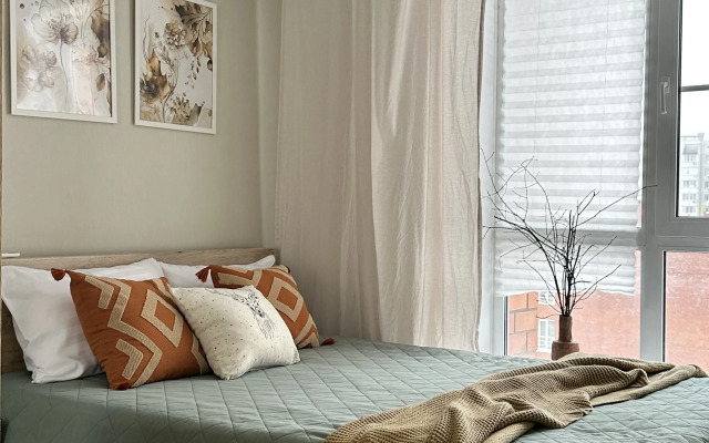 Апартаменты Очаровательная евродвушка около набережной