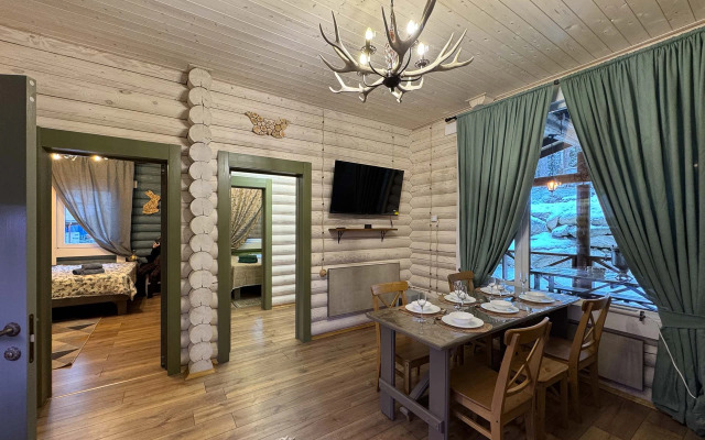 Частный дом У друзей сруб