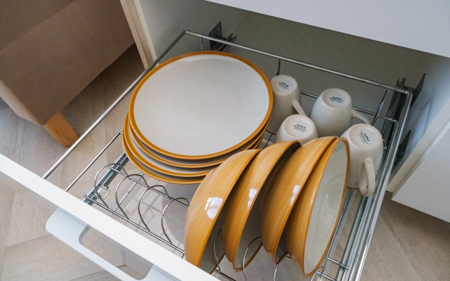 Uyutnaya i novaya studiya v Kudepste Flat