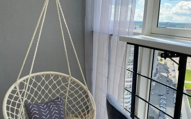 Квартира на 22 этаже с шикарным видом на березовую рощу