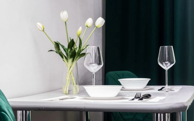 Апартаменты светлые на 16 этаже