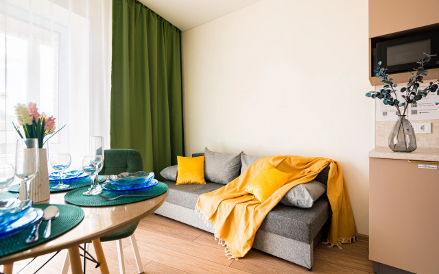 S Shirokoy Krovatyyu Na Prokopyeva 11 Ot Rentap Apartment