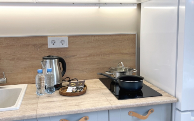 Апартаменты Уютная студия на 2х с видом на город