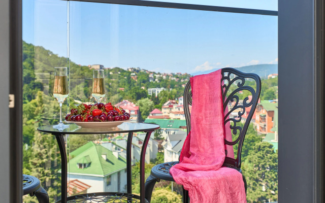 Апартаменты Фестивальный Lamare с Балконом и Видом на Парк Дендрарий