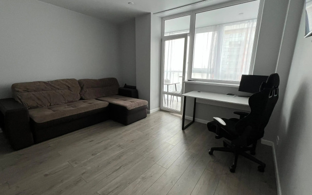 Studiya s Shikarnym Vidom na More Flat